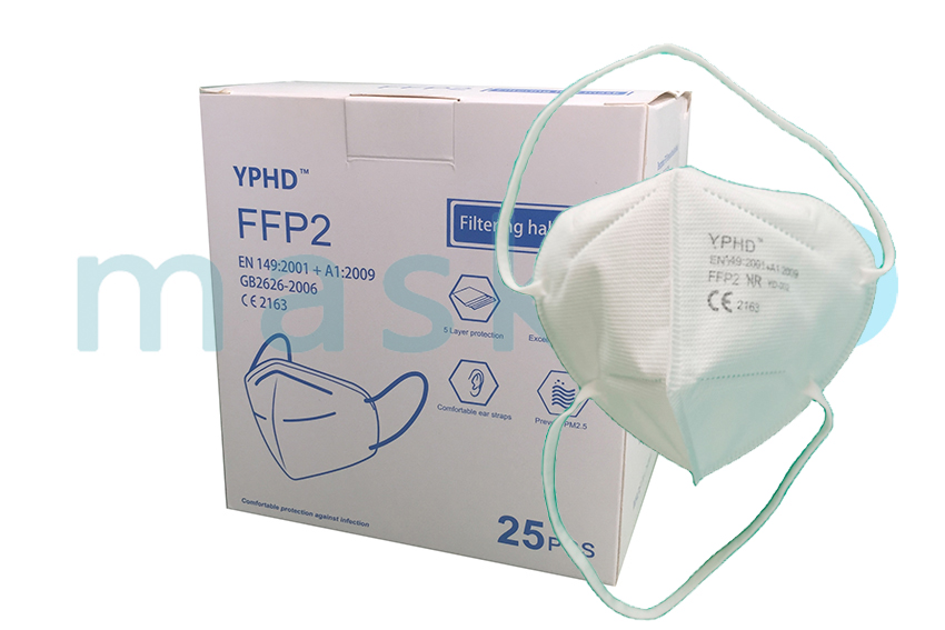 Mascarilla FFP2 sujección cuello